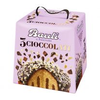 Bauli il Panettone 3 čokolády 750 g