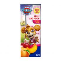 Paw Patrol 100% Džús Jablko a Broskyňa 0,2l