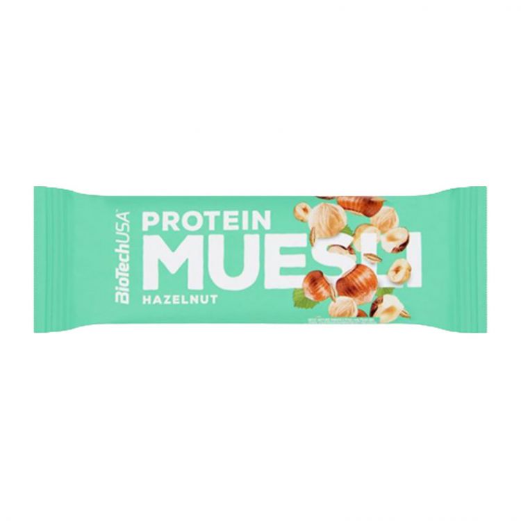 BioTech USA Protein Muesli lieskový oriešok 30g