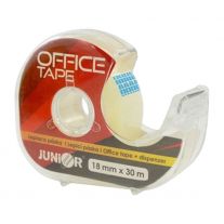 Lepiaca páska JUNIOR s dispenzorom 18 mm x 30 m, mix 5 farieb