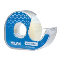 Lepiaca páska priesvitná MILAN 19 mm x 33 m s dispenzerom - blister