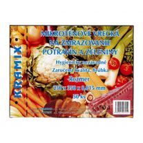 Vrecká mikroténové 25 x 35 cm 15 mic transparentné 50 ks