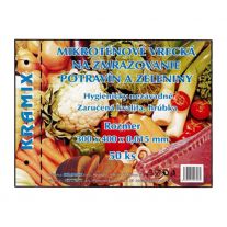 Vrecká mikroténové 30 x 40 cm 15 mic transparentné 50 ks