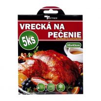 Vrecká na pečenie s klipsami 35cm x 43cm