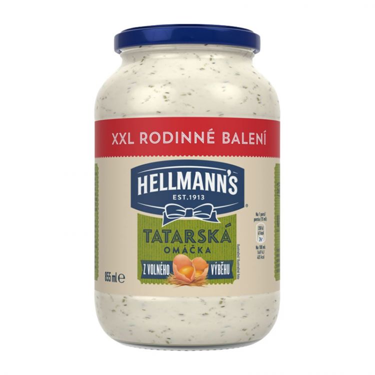 Hellmann's Tatárska omáčka 855 ml