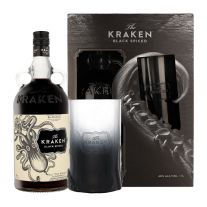 Kraken Black Spiced Rum 1l 40% GB + 1 pohár