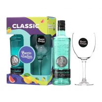 Puerto de Indias Classic Gin 0,7l 40% GB + 1 pohár