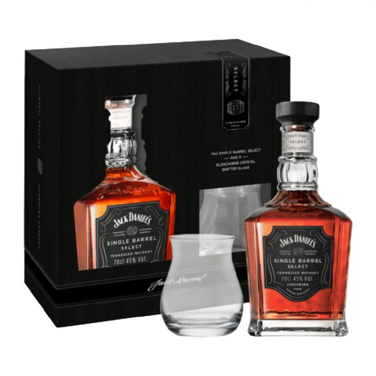 Jack Daniels Single Barrel Select 0,7l 47% GB + 1 pohár