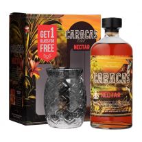 Ron Caracas Nectar rum 0,7l 40% GB + 1 pohár