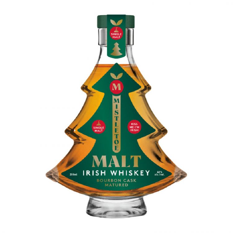 Mistletoe Malt Bourbon Cask whisky 0,2l 40% Vianočný Stromček