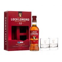 Loch Lomond 12y 0,7l 46% GB + 2 poháre