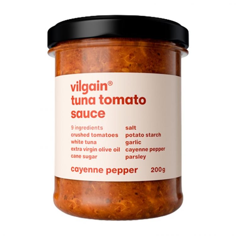 Vilgain Paradajková omáčka s tuniakom kajenské korenie 200 g