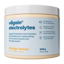 Vilgain Elektrolyty pomaranč & citrón bez stévie 340 g