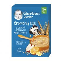 GERBER Junior nemliečna kaša ovocná s chrumkavými kúskami 200 g