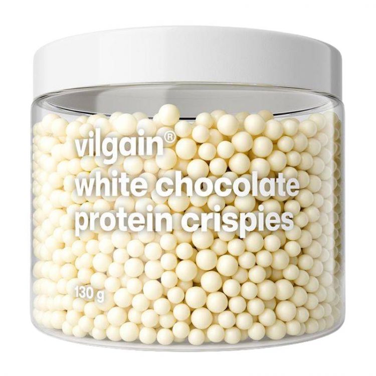Vilgain Protein Crispies biela čokoláda 130 g