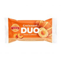 Sedita Croissant Duo broskyňa a marhuľa 50 g