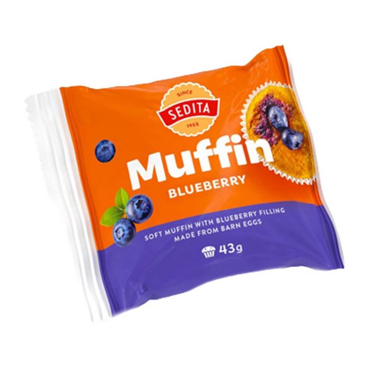 Sedita Muffin čučoriedka 43 g