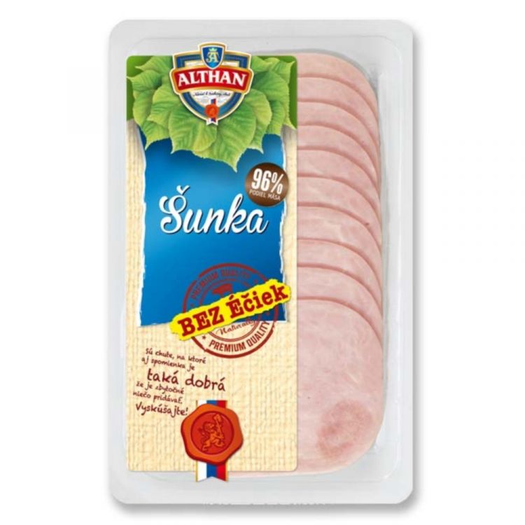 Althan Šunka nárez bez éčiek 100g - eDELIA.sk