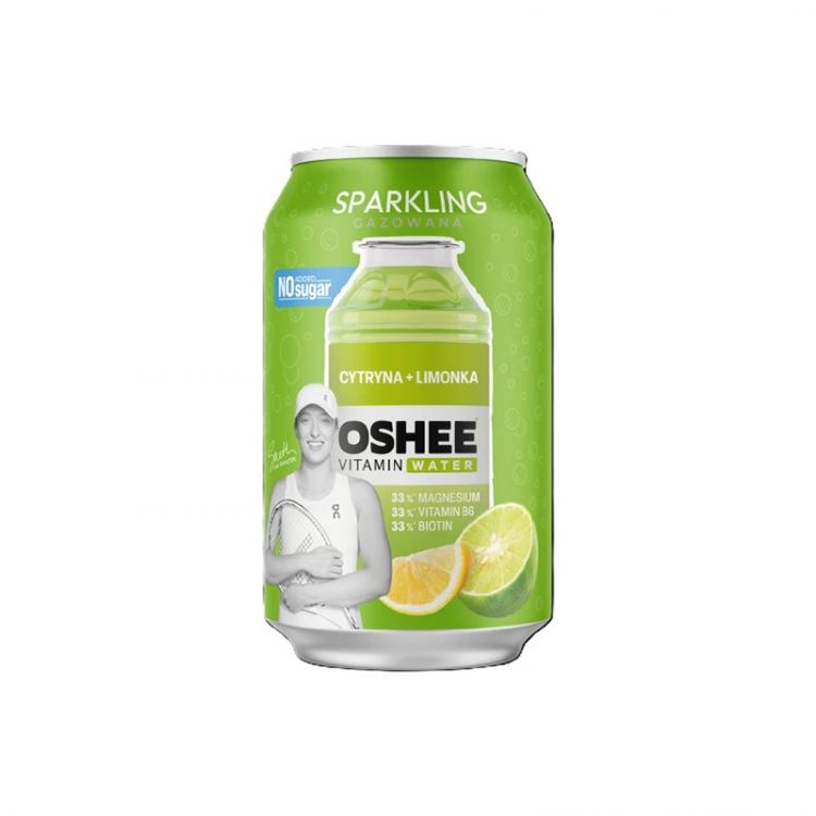 OSHEE Perlivá vitamínová voda Citron-limeta 330ml