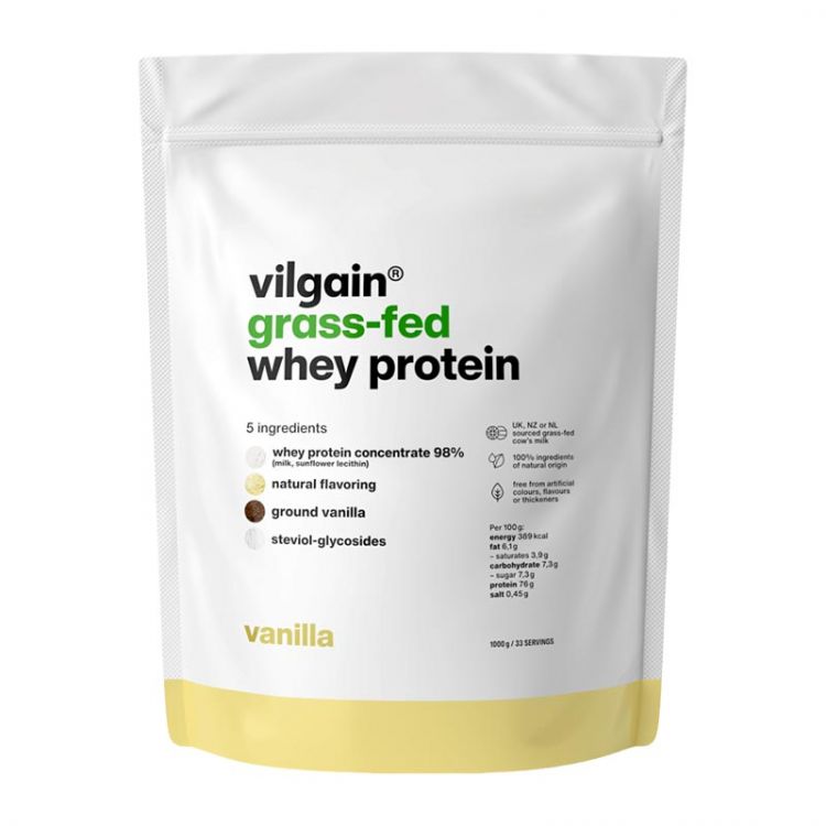 Vilgain Grass-Fed Whey Protein vanilka 1 000 g