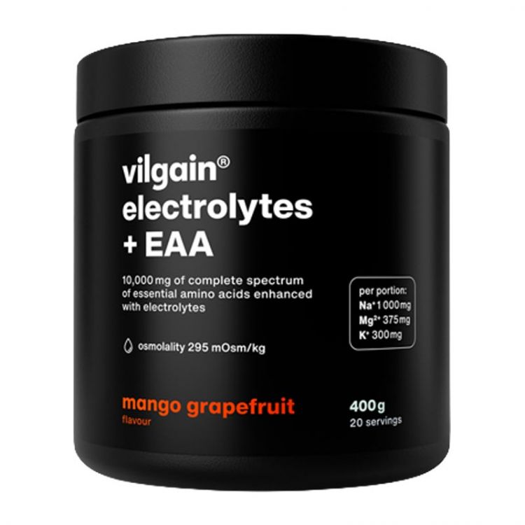 Vilgain Elektrolyty + EAA Mango & grep 400 g
