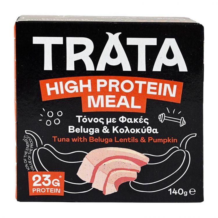 TRATA High Protein Meal Tuniak s čiernou šošovicou a tekvicou 140g