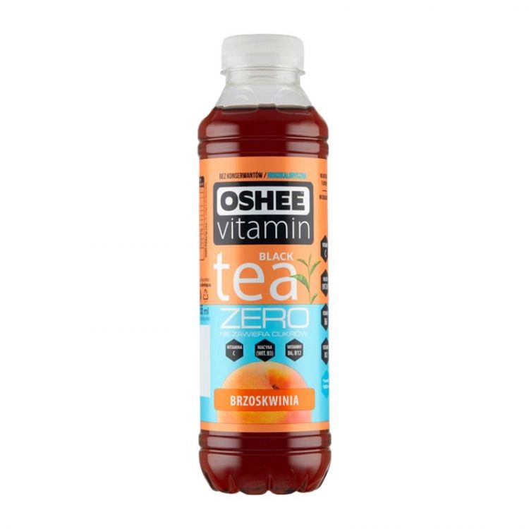 OSHEE Vitamínový čaj Broskev Zero 555ml