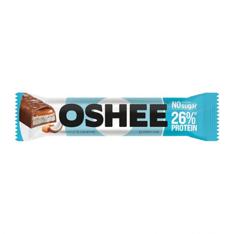 OSHEE Proteinová tyčinka Kokos & Karamel 48g