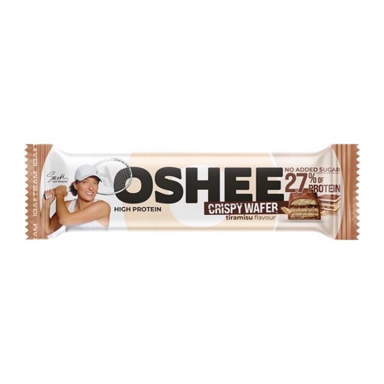 OSHEE Chrumkavá proteinová oplátka Tiramisu 37g