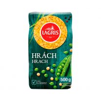 Lagris Hrach žltý polený 500 g