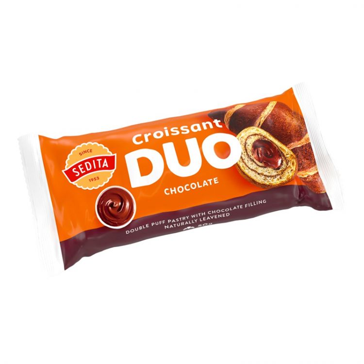 Sedita Croissant Duo čokoláda 50 g