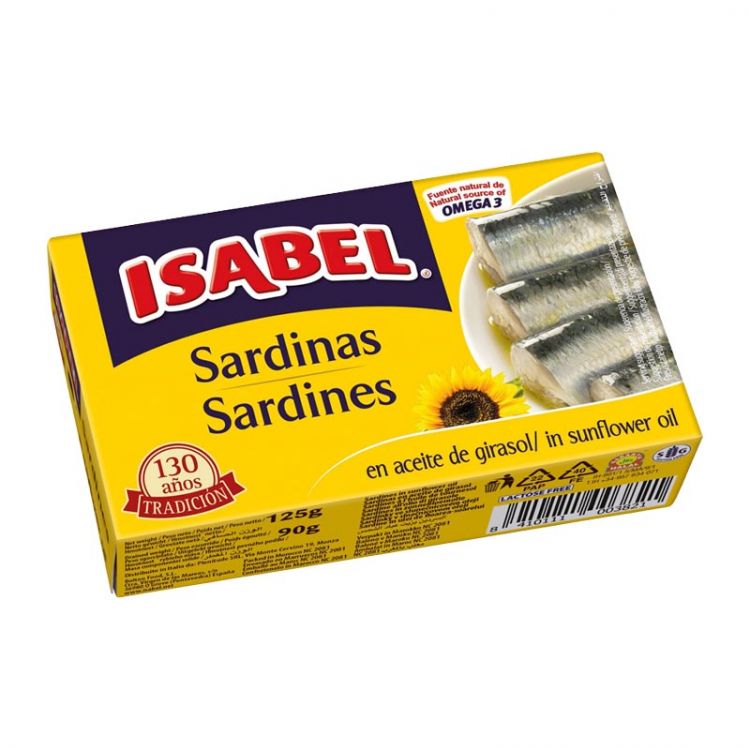 ISKA Sardinelly v slnečnicovom oleji 125g