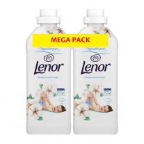 Lenor Softener Liquid Hypoallergenic Sensitive Cotton Fresh 2 x 37 PD  925 ml