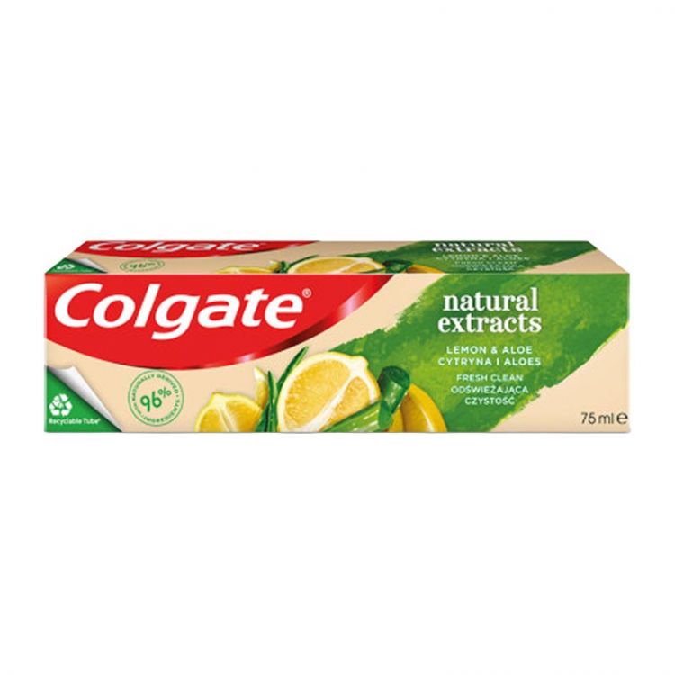 Colgate Toothpaste Natural Extracts Lemon&Aloe Vera 75 ml