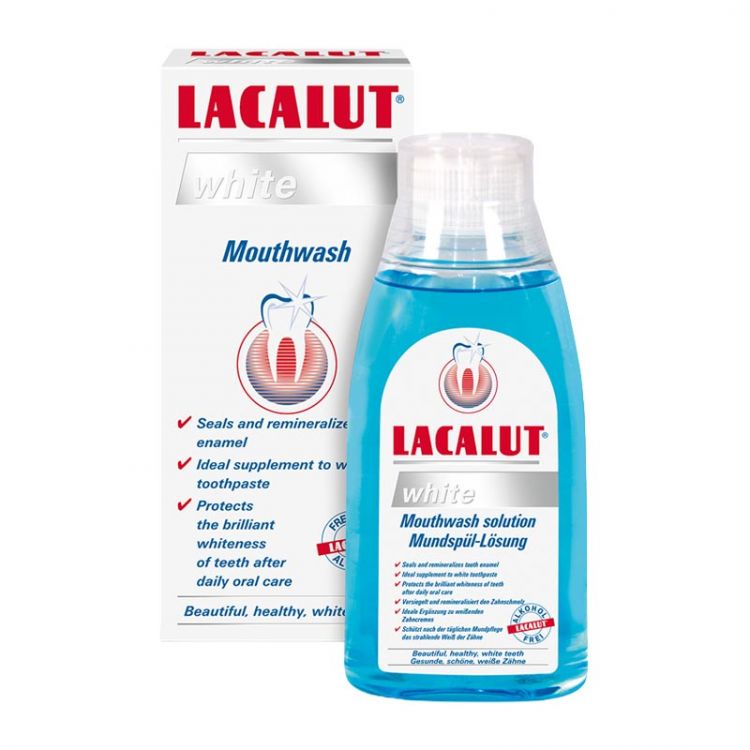 Lacalut ústna voda White 300ml