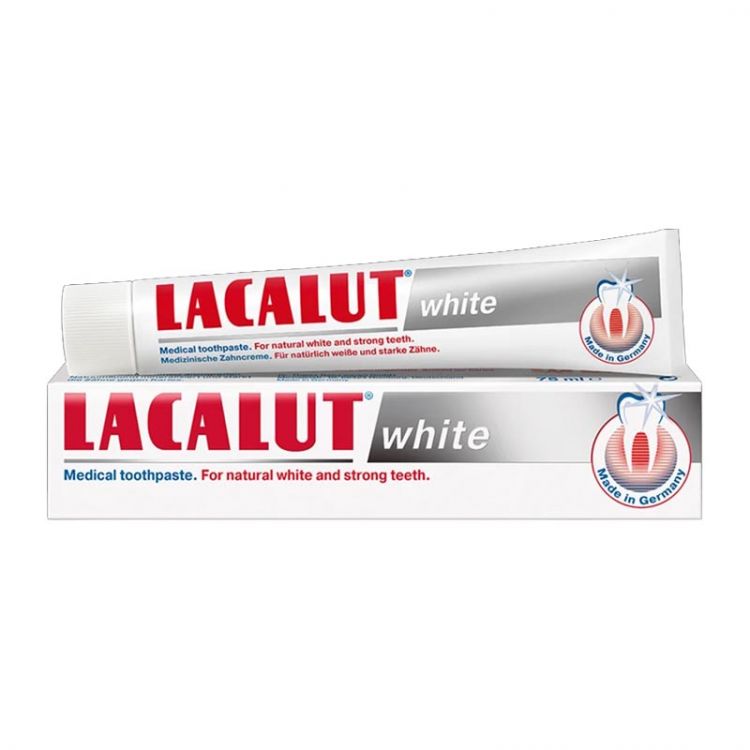 LacaIut zubná pasta White 75ml