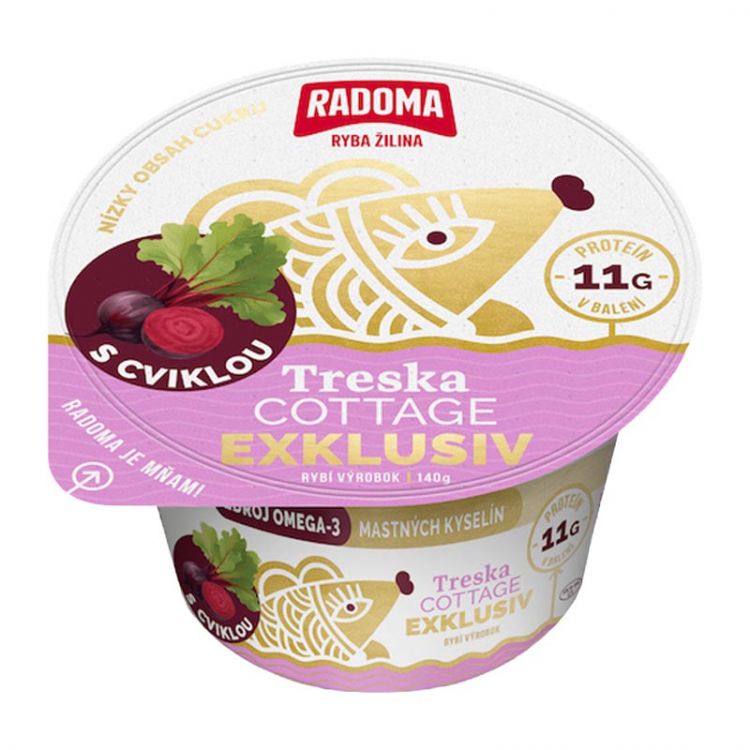 Radoma Treska cottage exklusiv s cvikou 140g