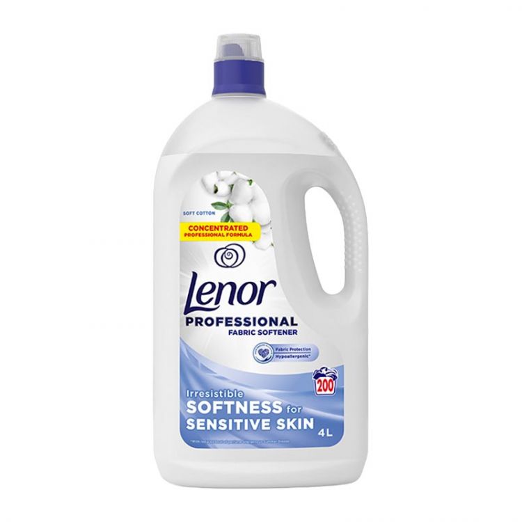 Lenor softener Sensitive Soft Cotton 200 PD 4 l