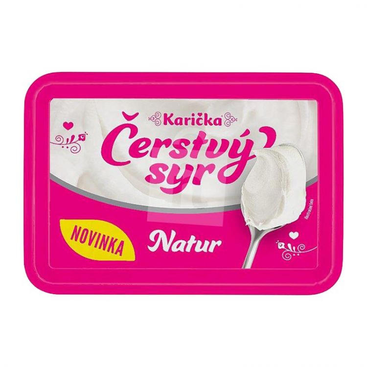Karička čerstvý  syr natur 180g