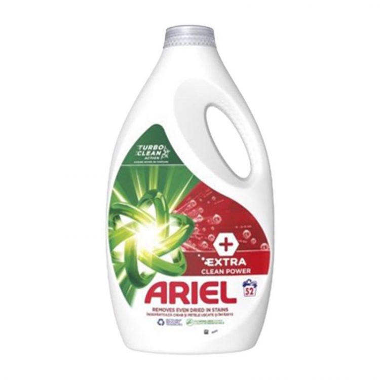 Ariel liquid detergent Extra Clean Power 52 PD 2,6 l