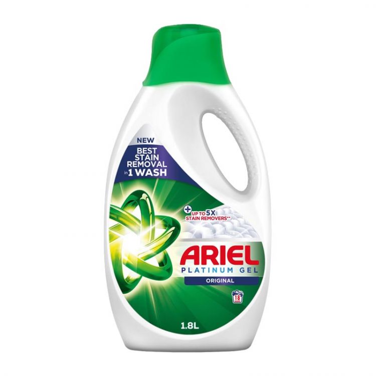 Ariel liquid detergent Platinum Stain Remove Power 40 PD 1,8 l