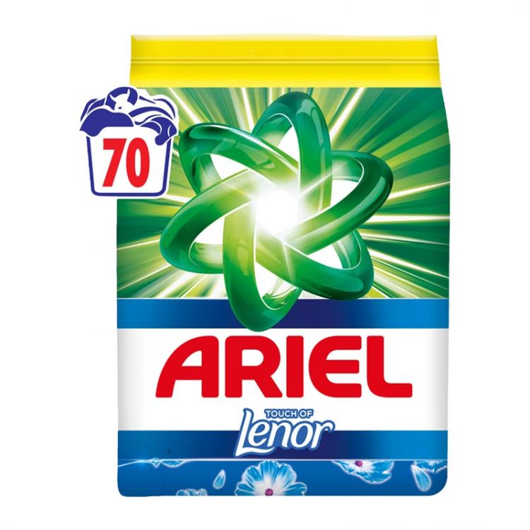 Ariel washing powder bag  Lenor Fresh 70  PD 4,55 kg