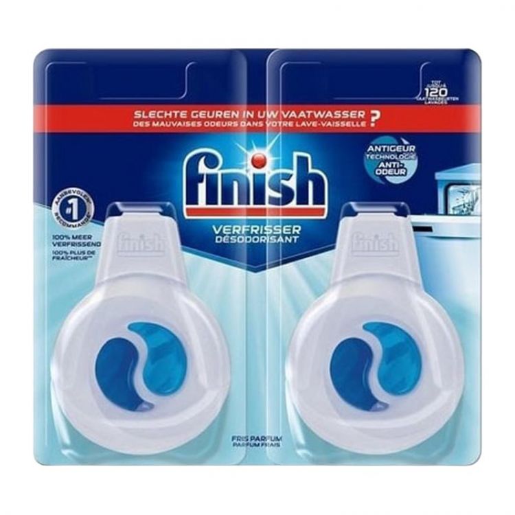 Finish dishwasher freshener duopack Anti-Odor 2x4 ml