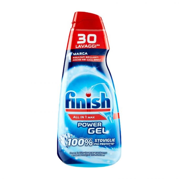 Finish dishwasher gel  All in 1 Power Brillantezza 30 PD 600 ml