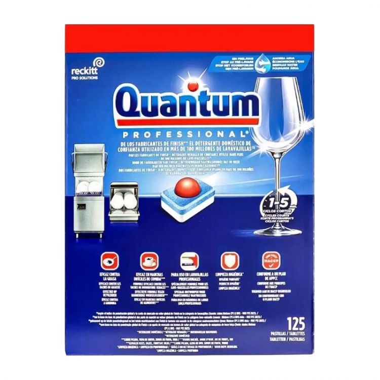 Finish dishwasher tabs 125 pcs Quantum Professional