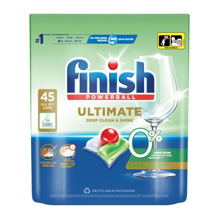 Finish dishwasher tabs Ultimate Allin1 Deep Clean&Shine 45 ks