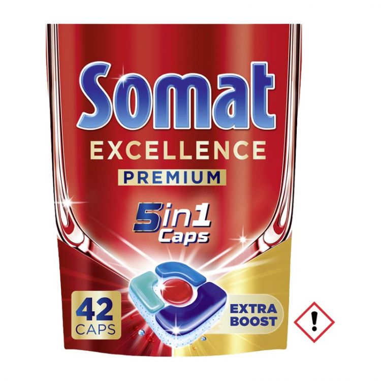 Somat liquid caps  5in1 Excellence Premium 42 ks