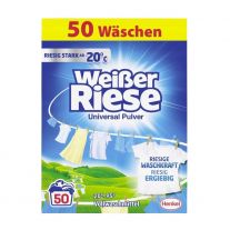 Weisser Riese washing powder box Universal Pulver 50 PD 2,5 kg