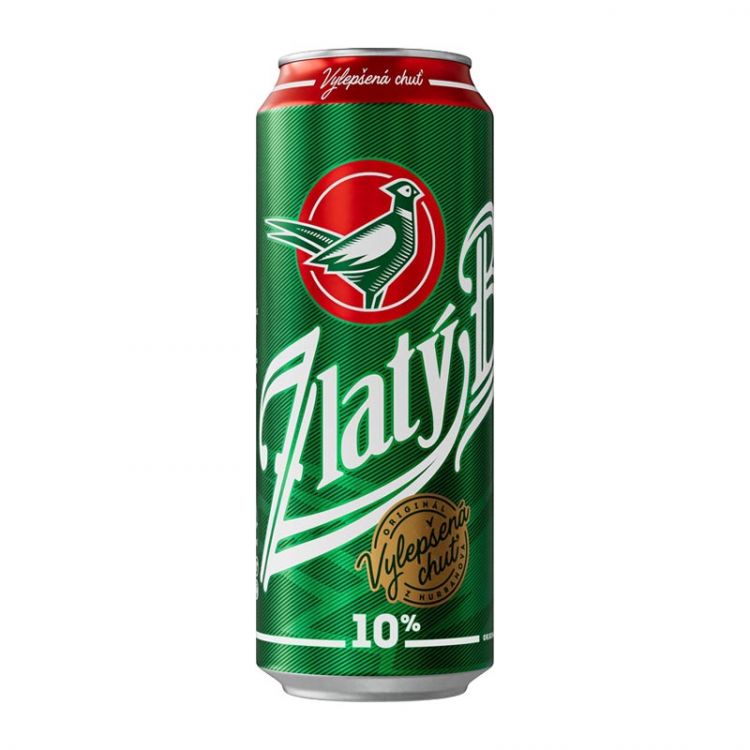 Zlatý Bažant 10% Plech 330ml