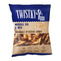 Twistky pečené & morská soľ-med 180g